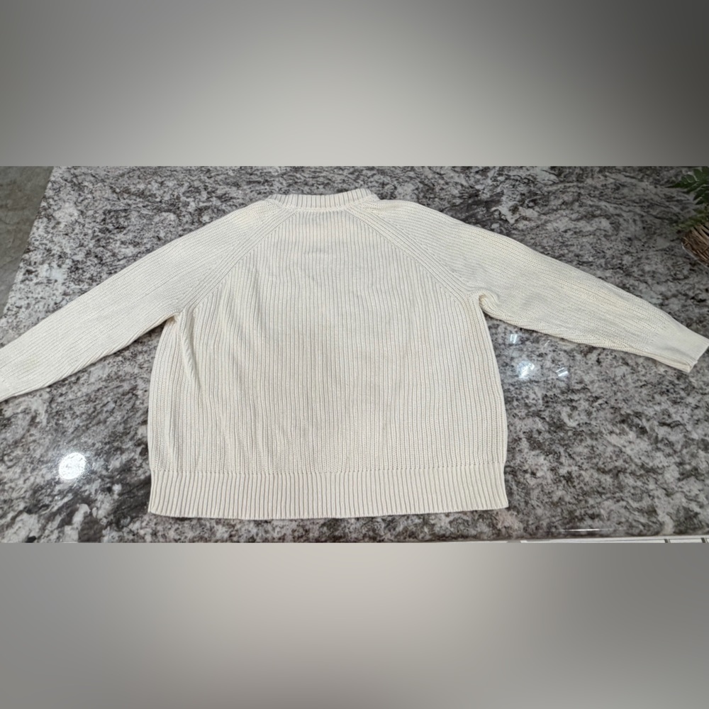 Jenni Kayne Women’s Cotton Fisherman Sweater Size Small - Picture 8 of 8